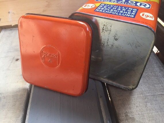 Gevaert Agfa G 230 R regenerator tin can 1950 Belgium - Image 5