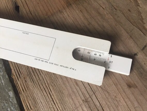 Blundell Omega artillery Mk 3 slide rule England - Image 6