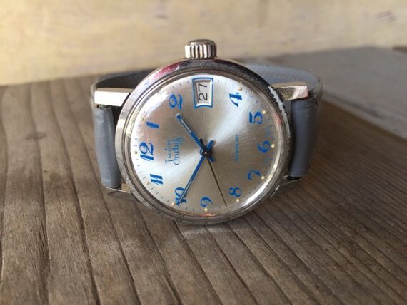 Indus NOS silver compressor case steel 1960 Switzerland - Image 6