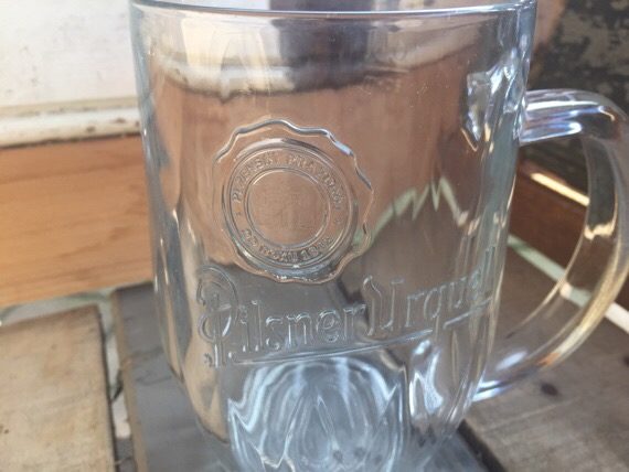 Pilsner Urquell 0,5L Beer glass 1980 Czech Republic - Image 2
