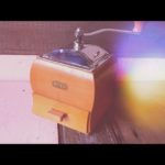 PeDe 440 Dienes curved hand coffee grinder 1960 Holland