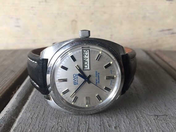 BWC transi-tronic Quartz 1970 Switzerland - Image 2