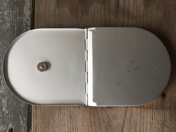 Alro Concrete circular slide rule metal case 1950 Holland - Image 4