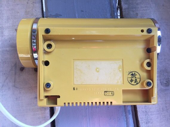 Sankyo 401 space age alarm clock 1975 Japan - Image 4
