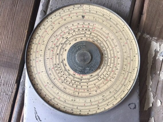 Alro 400D Slide rule metal case 1950 Holland - Image 4