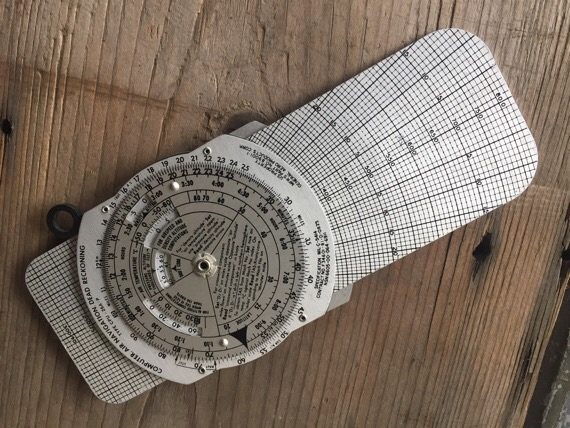 CRU-26A/P air navigation slide rule sleeve 1960 USA - Image 6