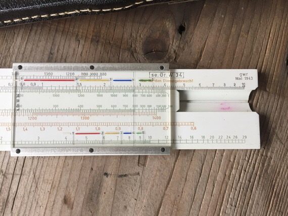 Gr.W.34 Grenade Artillery slide rule 1943 Germany - Image 5