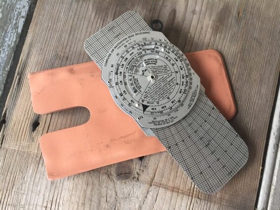 CRU-26A/P air navigation slide rule sleeve 1960 USA - Image 3