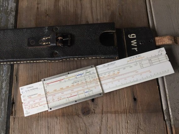 Gr.W.34 Grenade Artillery slide rule 1943 Germany - Image 2