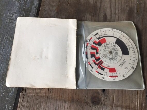 Military Nestler radiation circular slide rule 1960 DDR Germany - Image 3