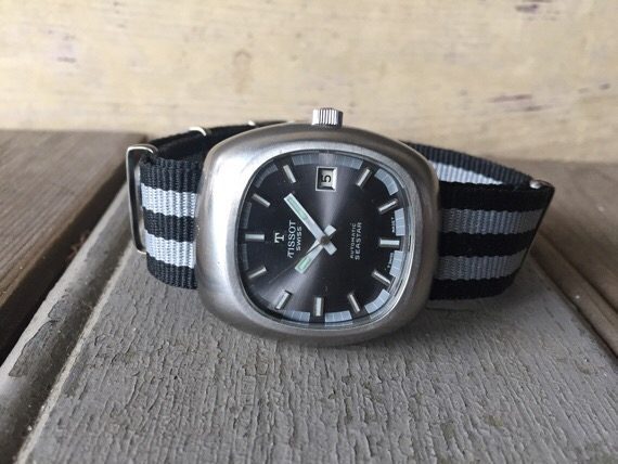 Tissot automatic Seastar date 1975 Switzerland - Image 2