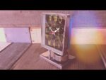 White Dove square alarm clock 1980 China