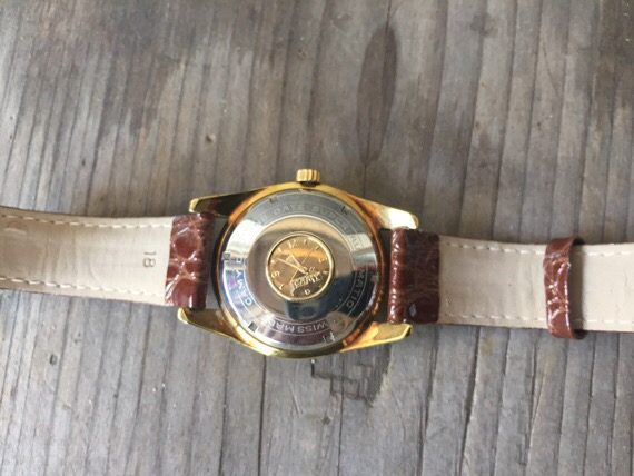 Camy day date automatic gold filled 1960 Switzerland - Image 2