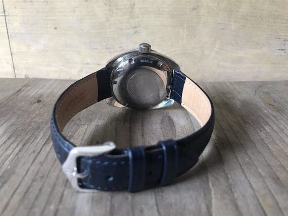 IAXA Aquaplunge diver date steel watch 1960 Switzerland - Image 8