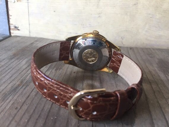 Camy day date automatic gold filled 1960 Switzerland - Image 3