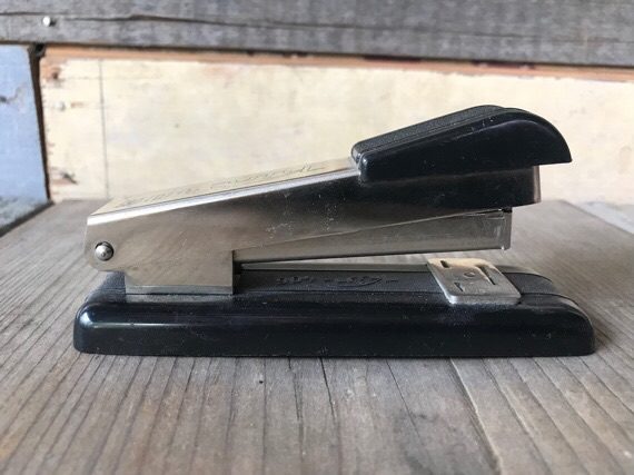 Kin 406 black chrome stapler 1960 Czechoslovakia - Image 4