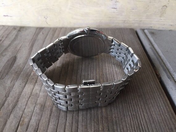 BWC all steel dress watch bracelet 1990 Switzerland - Image 3