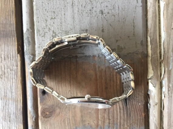 BWC all steel dress watch bracelet 1990 Switzerland - Image 4