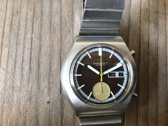 Seiko Chronograph 6139-8020 automatic 1970 Japan - Image 6