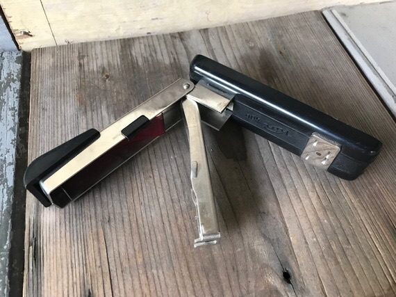 Kin 406 black chrome stapler 1960 Czechoslovakia - Image 3