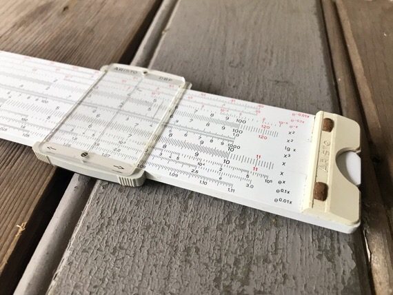 Aristo Studio 0968 slide rule full set 1970 Germany - Image 5