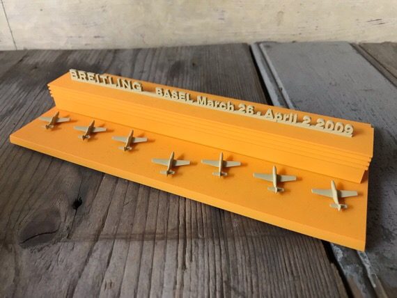 Breitling advertising invitation airport display 2009 Swiss - Image 5