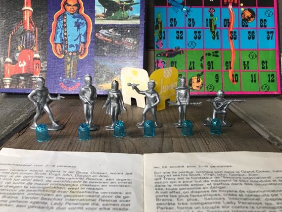 Thunderbirds 1967 Board Game Jumbo Holland - Image 6