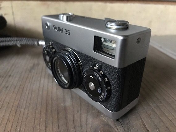 Rollei 35 small camera leather bag 1960 Germany - Image 3