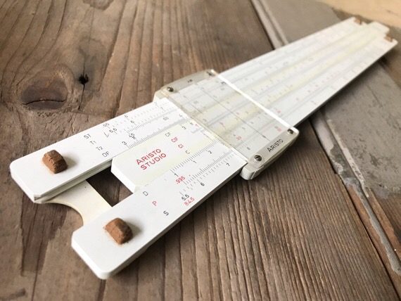 Aristo Studio 0968 slide rule full set 1970 Germany - Image 7