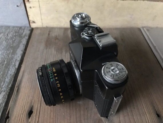 Zenit B black version 35mm Helios camera 1970 USSR - Image 3