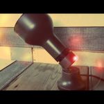 Philips Design spot light brown 1970 Netherlands