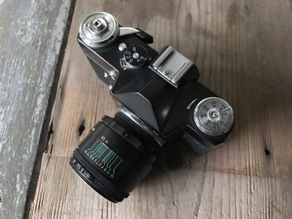 Zenit B black version 35mm Helios camera 1970 USSR - Image 5