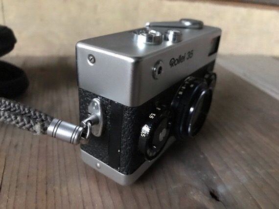 Rollei 35 small camera leather bag 1960 Germany - Image 4