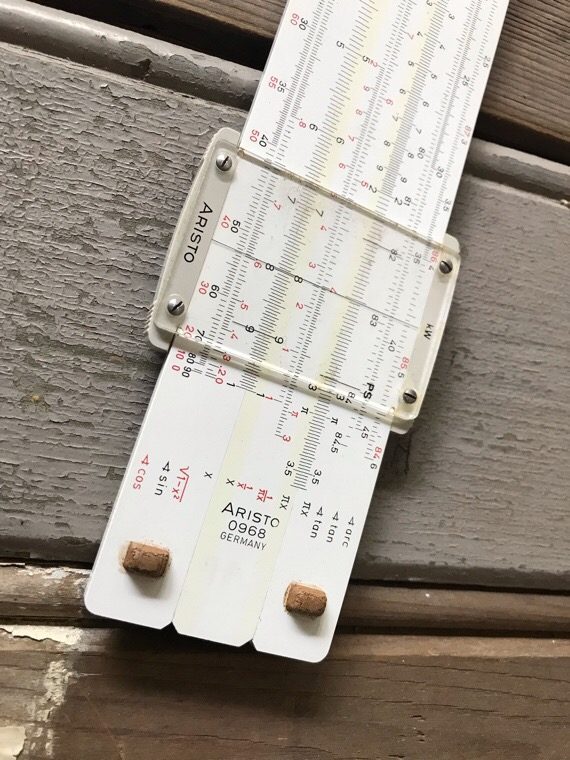 Aristo Studio 0968 slide rule full set 1970 Germany - Image 6