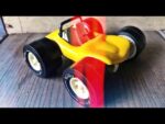Tonka tin toy yellow XXL wheels dune buggy 1970 USA