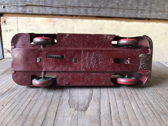 Ingap 500 bus tin windup car 1950 Italy - Image 7