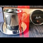 Melitta drip style aluminum coffee maker 1950 Germany