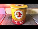 Hofnar 50 Cigars tobacco tin can 1950 Holland