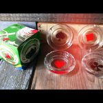 Set of 4 glass poker ashtrays box 1990 Italy