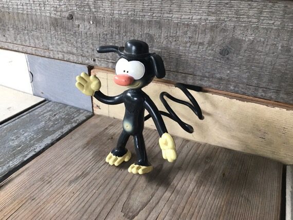 Black Marsupilami bending figure Marsu 1996 Belgium - Image 2