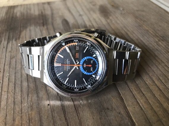 Seiko Chronograph 6139-7060 automatic 1970 Japan - Image 2