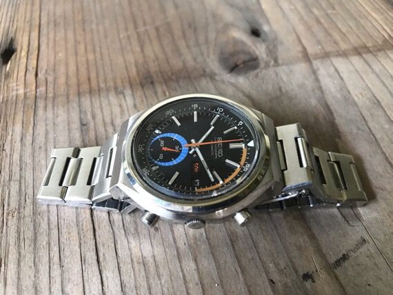 Seiko Chronograph 6139-7060 automatic 1970 Japan - Image 6