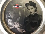 Martini Man Commercial serving waitress tray tin 1990 Italy - Image 4