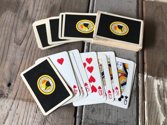 De La Rue Tusker EABL playing cards deck 1950 England Africa - Image 4