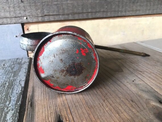 Oil squirt cans 2x metal auto tool 1960 England Italy - Image 10