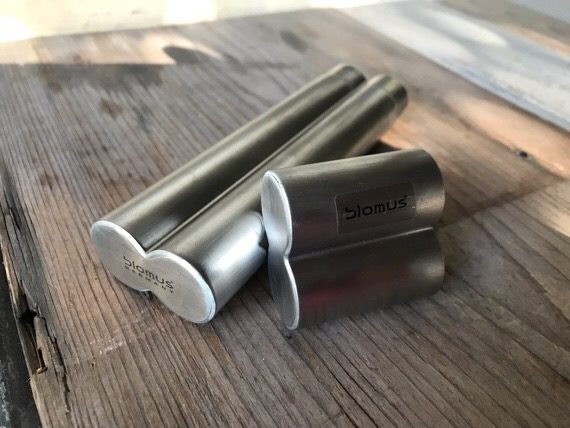 Blomus 2 Cigar metal holder design 2000 Germany - Image 4