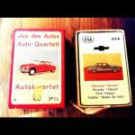 Go Fish Quartett card game cars Jumbo 1950 Holland