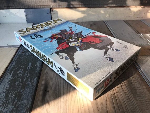 Samurai board game by Clipper 1970's Holland - Vintage Man Stuff