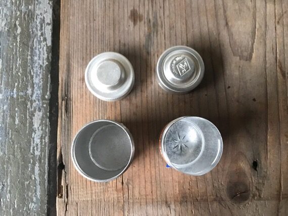 2x small aluminum film canisters 35mm 1960 - Image 6