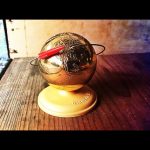 Space Race Gagarin commemorative desk globe 1961 USSR